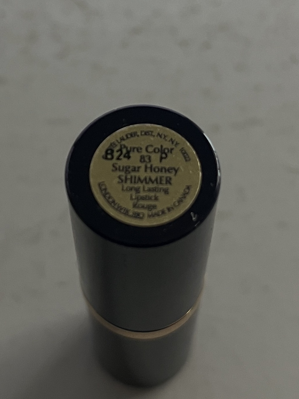 Estée Lauder Sugar Honey Shimmer (83) Long-Lasting Lipstick - New - DISCONTINUED